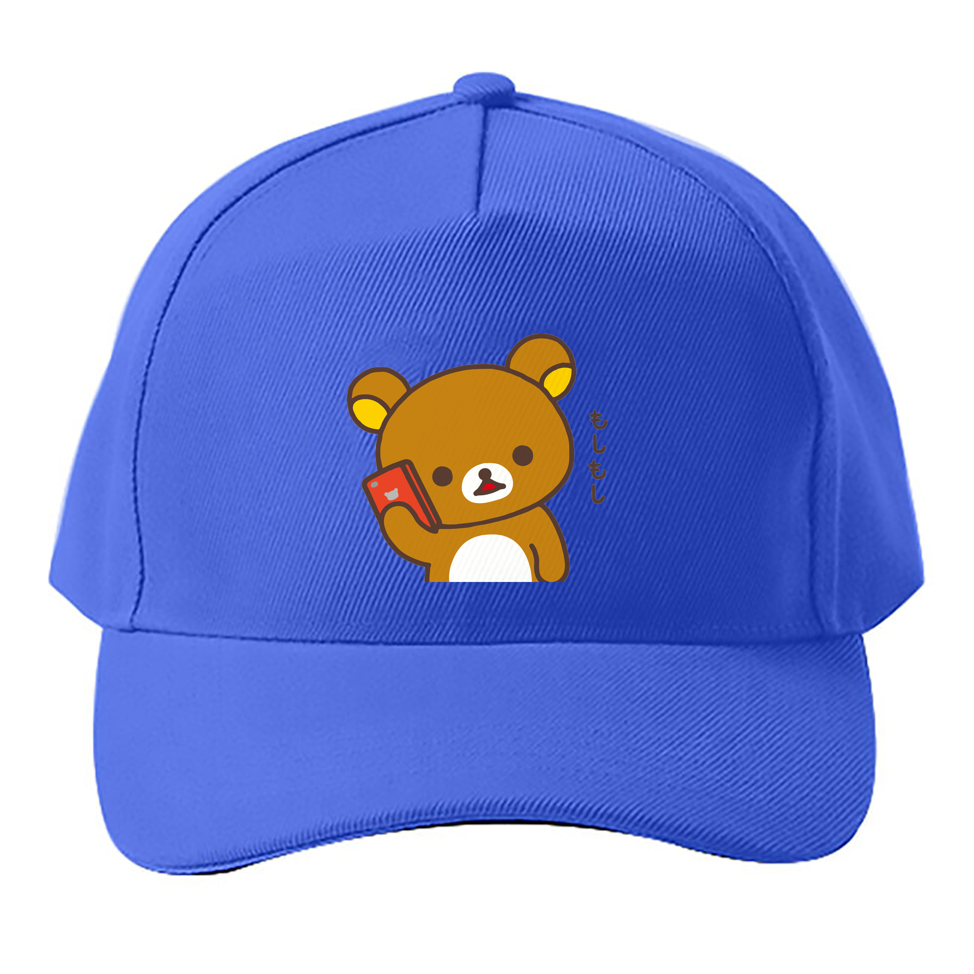 （画像用） リラックマ リラックマ キイロイトリ Rilakkuma Korilakkuma Kiiroitori ベースボールキャップ 綿100％ 男女兼用 帽子 スポーツ